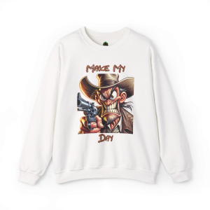 Make My Day Cowboy Crewneck Sweatshirt